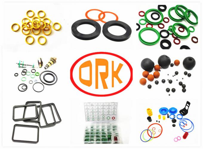 Black Fuel Resistance NBR Nitrile O Ring For Fuel Spray Nozzle