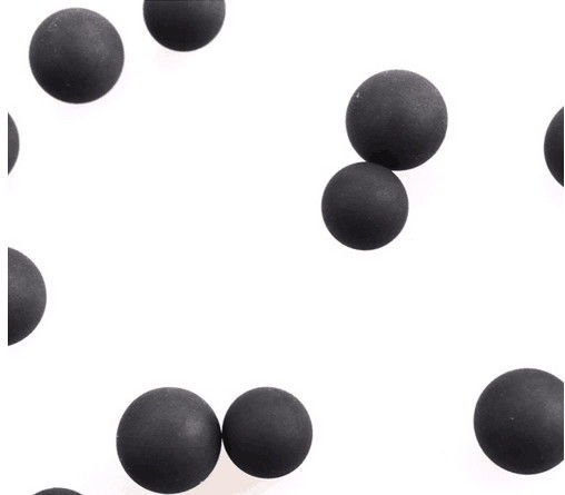Seamless Molded Solid Buna Nitrile Rubber Balls Industrial 3 / 32 Inch