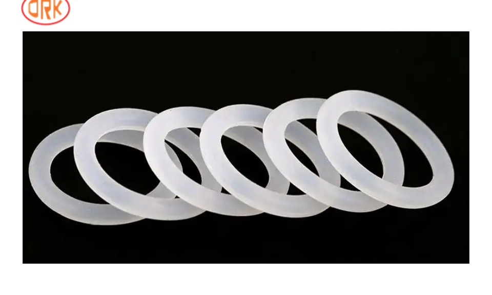 Elektronik Ürün için Şeffaf Mükemmel Geri Tepme Direnci Şeffaf Silikon o-ring