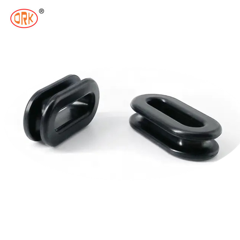 Endüstriyel Kalite Silicone Kauçuk Grommets Tensile Gücü Koruma Teller Özel Elektrik Kablosu Koruma