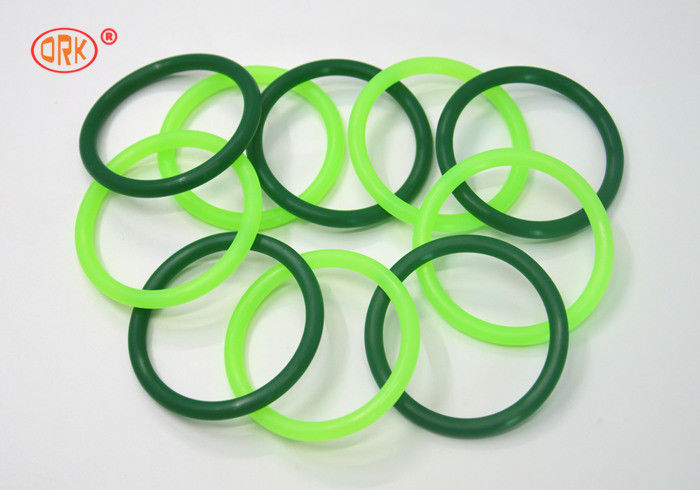 Flor Kauçuk Contalar O Ring Isıya Dayanıklı, Uçak Motoru İçin Yeşil O Yüzük