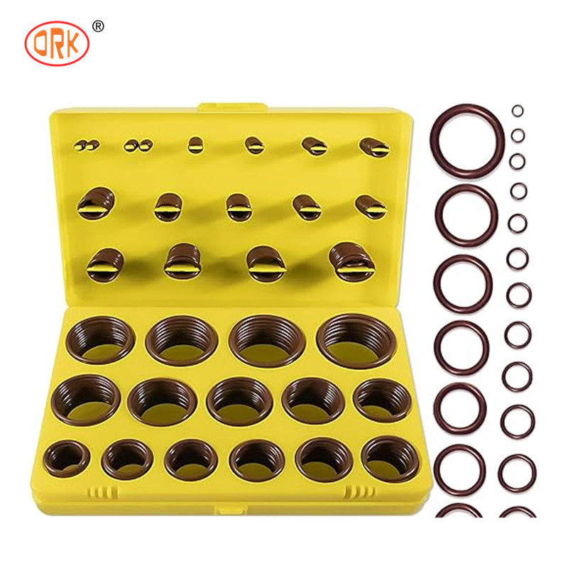 Yüksek sıcaklıklı silikon metrik özel O halka mühürleri çeşitlilik seti Yüksek dayanıklı mühürleme kitleri üreticisi