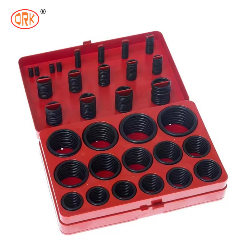 ORK Evrensel Standart SAE Standart 407PC Yüksek Dayanıklı Tesisat Lastik O Ring Kit