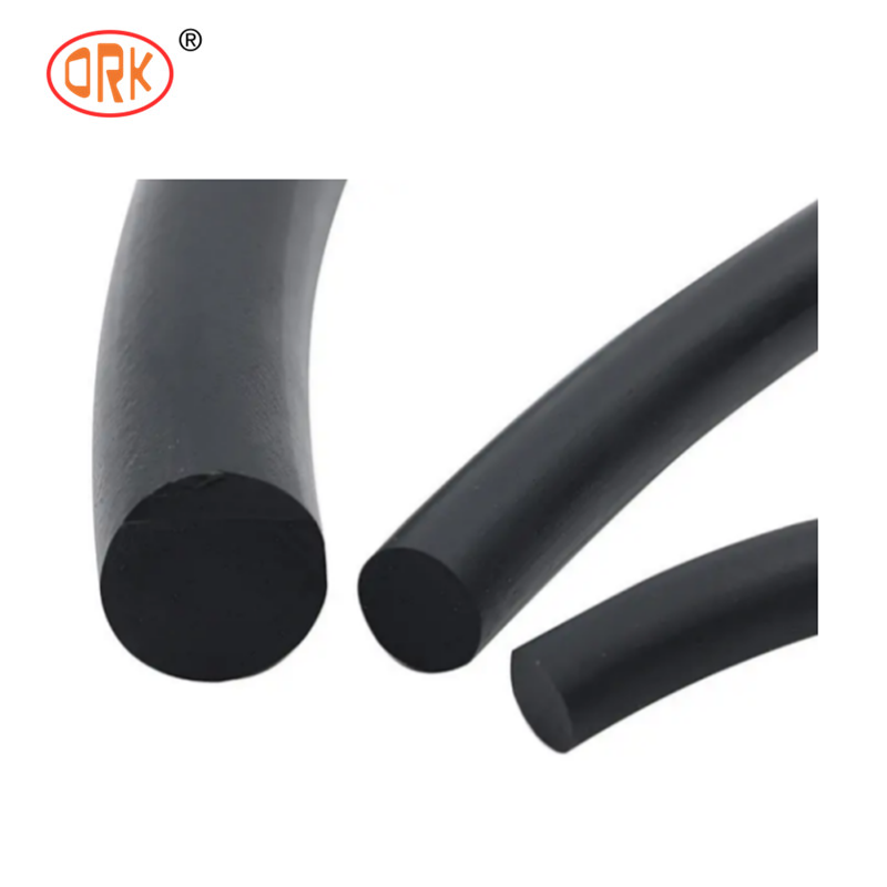 High Elastic O Ring Rubber Cord, NBR / EPDM / FKM / Silicone Options, Weather Resistant for Pneumatic Equipment & Machinery Sealing