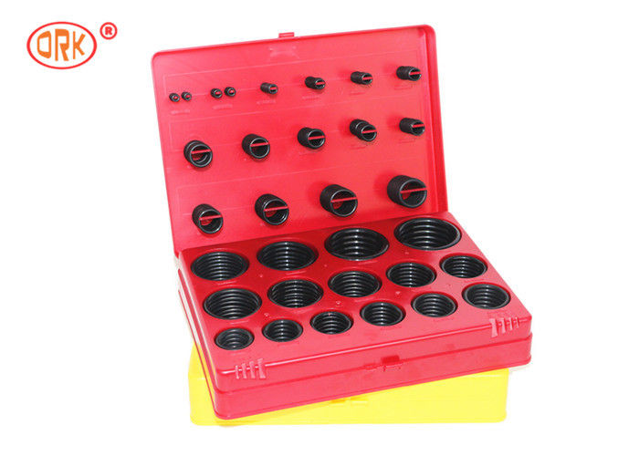 Dayanıklı O Ring Kit Kutu - G AS568 Standart 30 Ölçüler 382 Parça NBR 70 Siyah