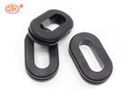 Siyah 70 kıyıya A EPDM Yaşlanma Direnci Oval Boru Gromet