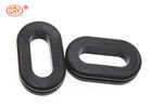 Siyah 70 kıyıya A EPDM Yaşlanma Direnci Oval Boru Gromet